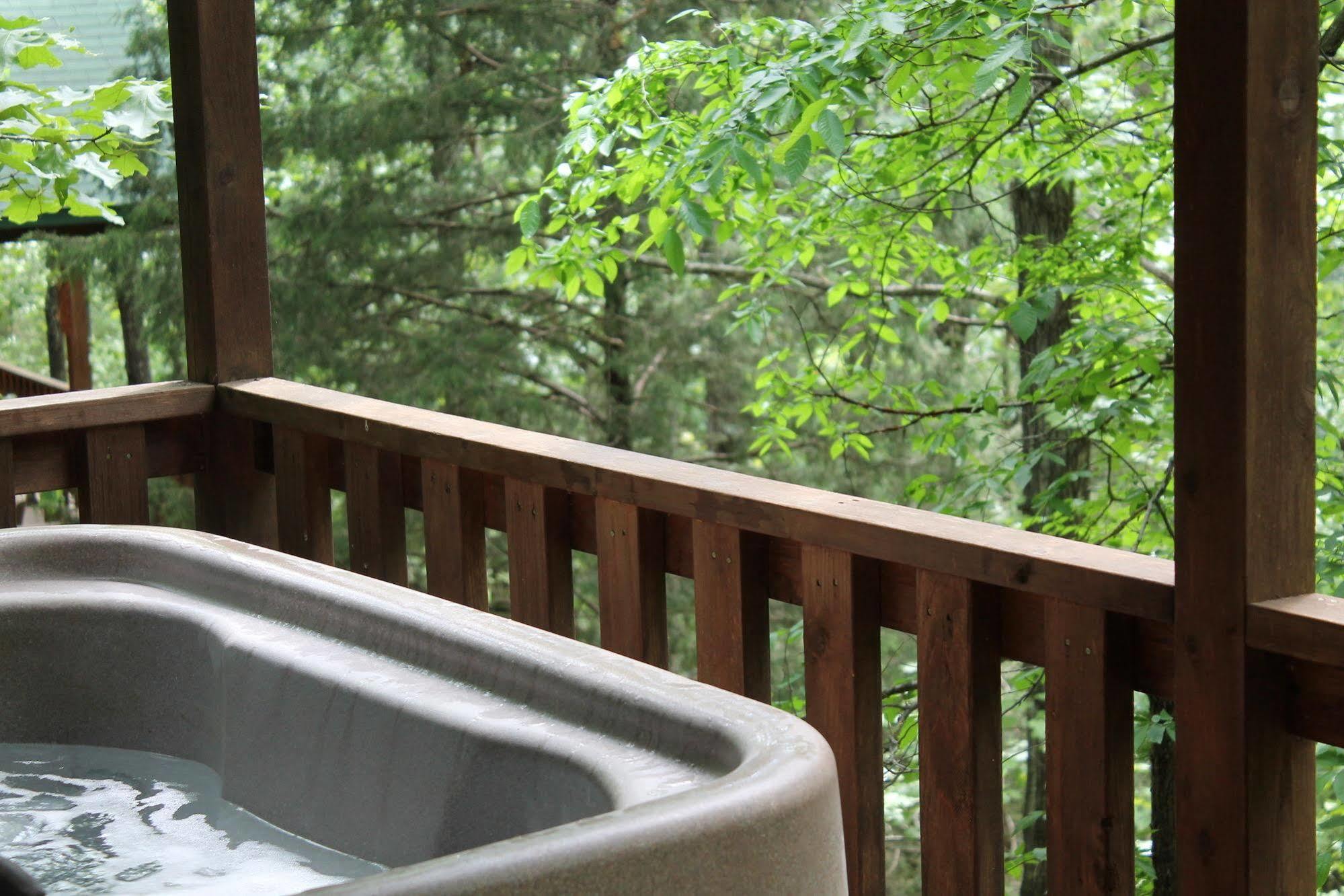 Bear Creek Lodge Cabin Resort Reeds Spring Bagian luar foto