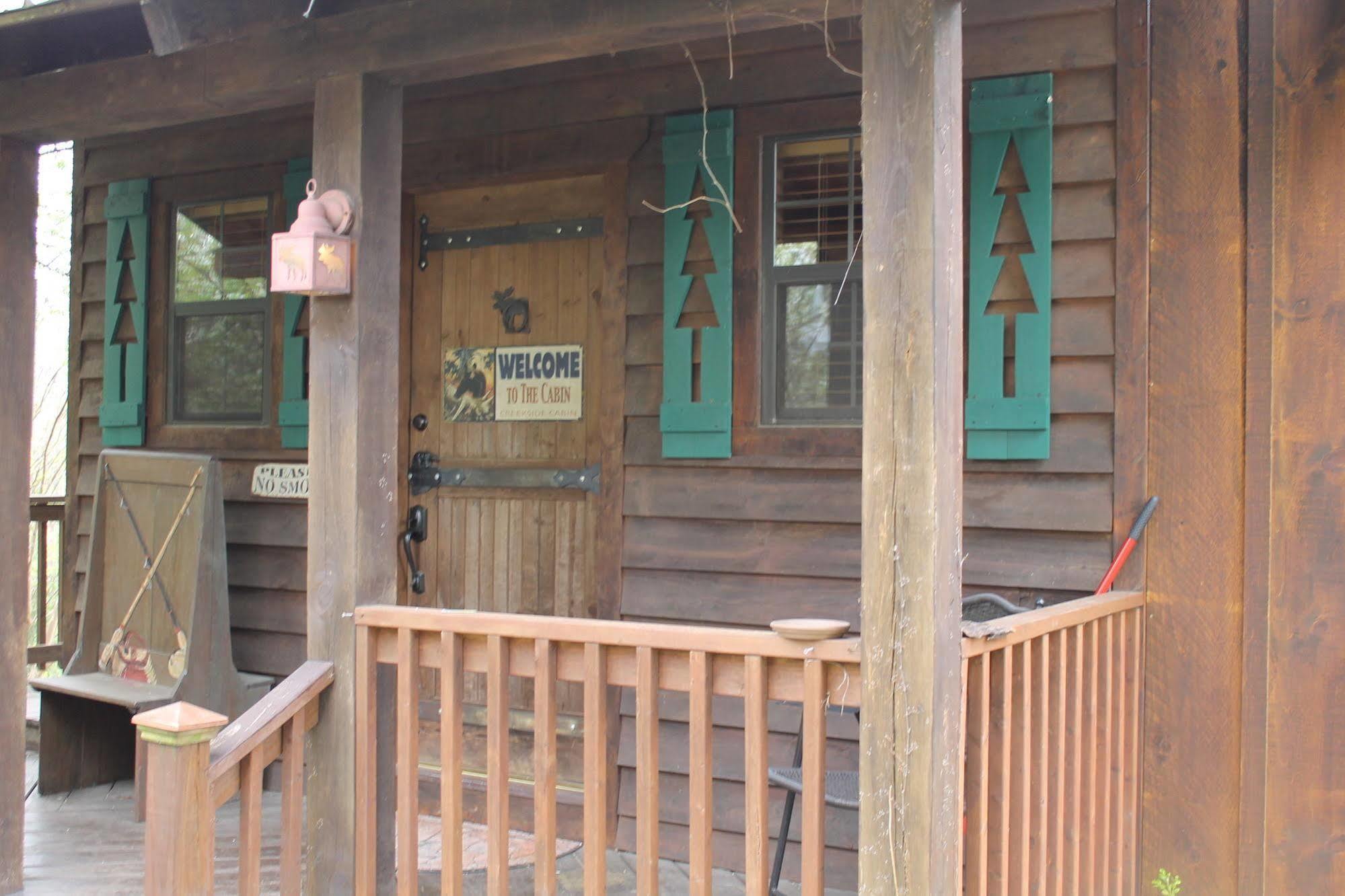 Bear Creek Lodge Cabin Resort Reeds Spring Bagian luar foto
